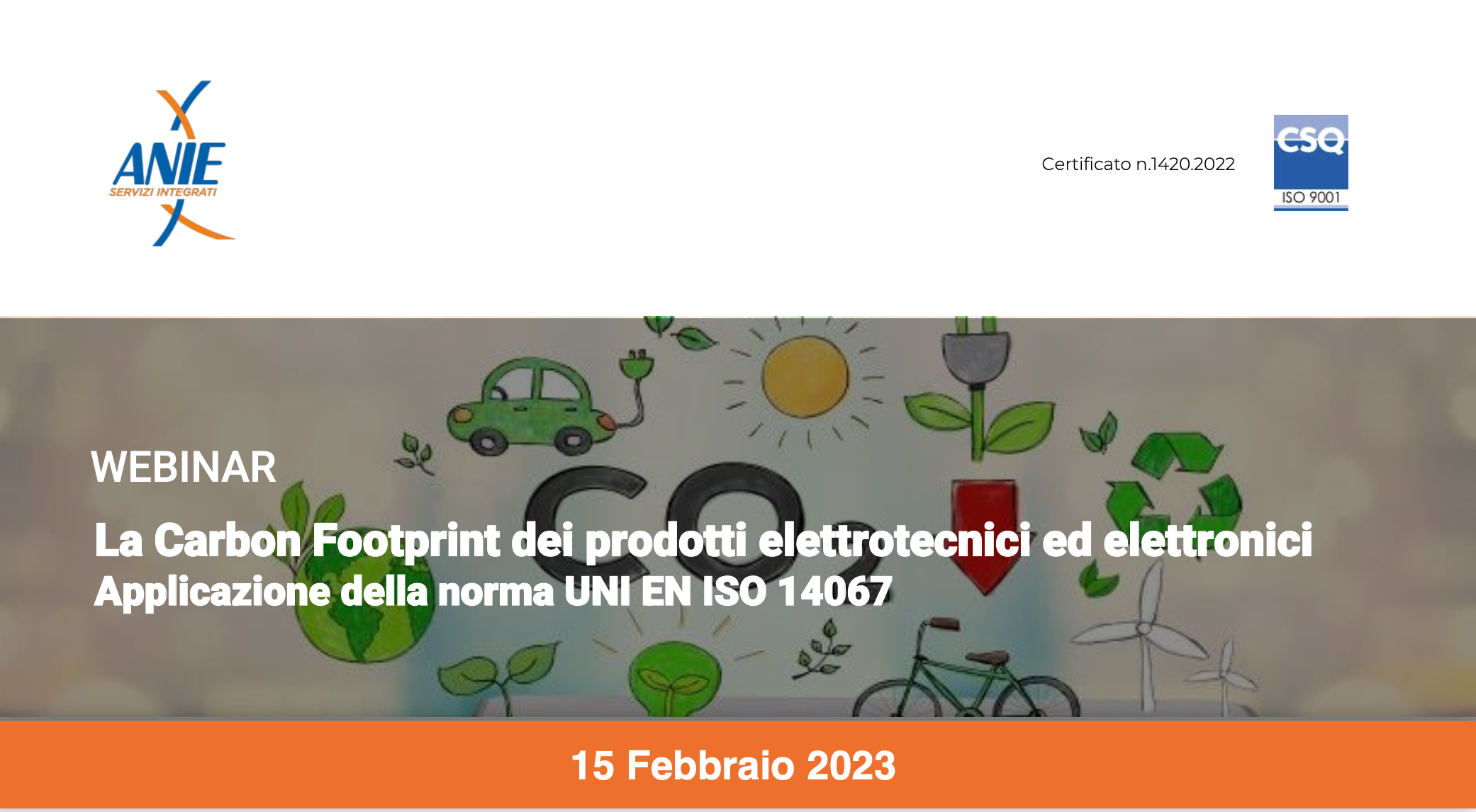 La Carbon Footprint dei prodotti elettrotecnici ed elettronici